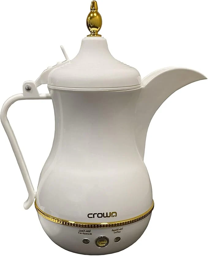 Crownline TD 253 Coffee Maker 220240 V, 50 60 Hz, 8501000W, Marble finished, White"Min 1 year manufacturer warranty"