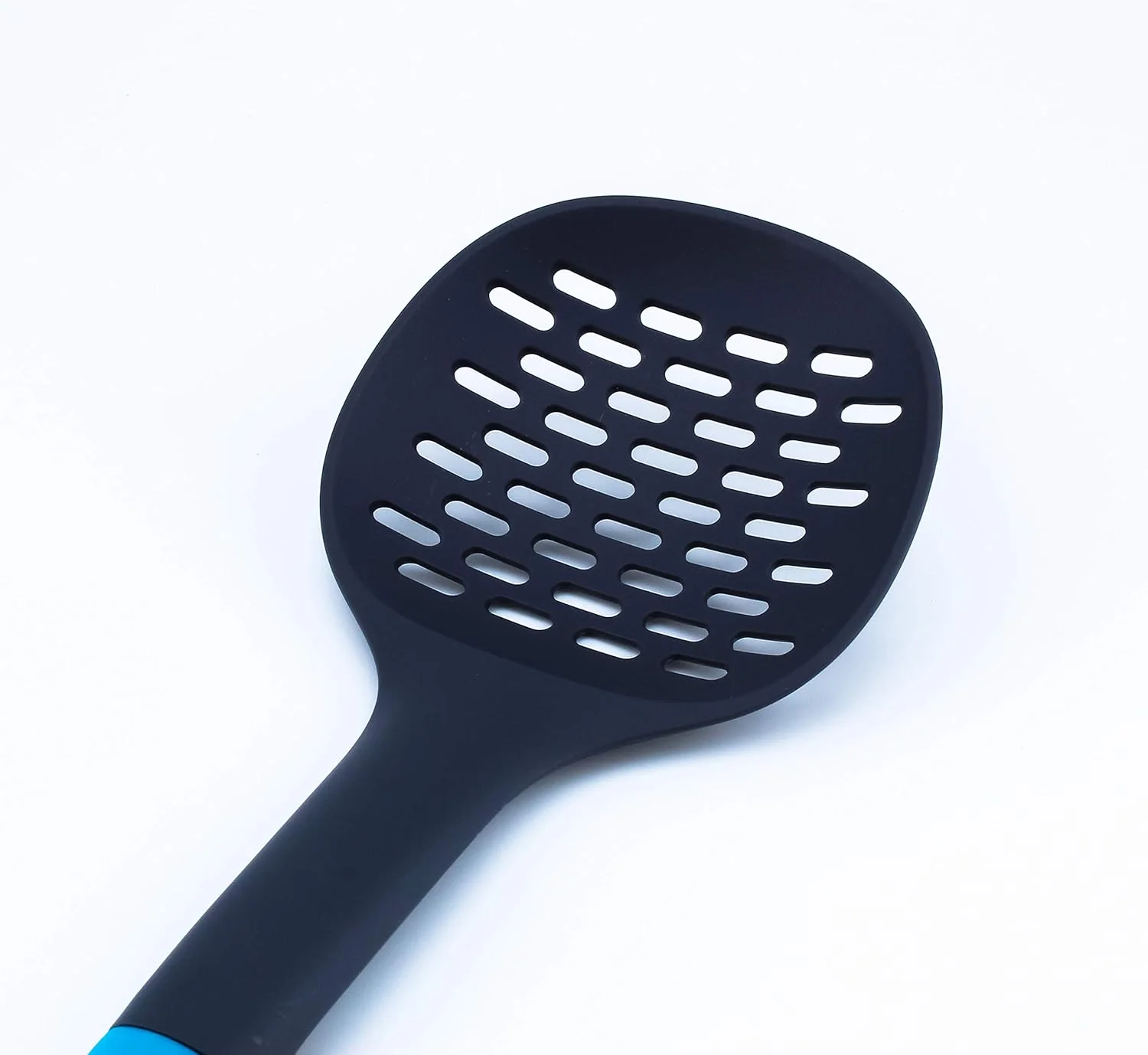 Cuisine Art Nylon Skimmer with PplyPropylene Handle-32cmX10cm-Blue&Grey - Image 2