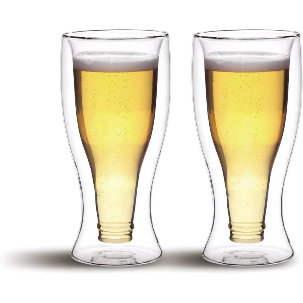 Cuisine ART 2pcs Double walled Tumbler Cups 370ml