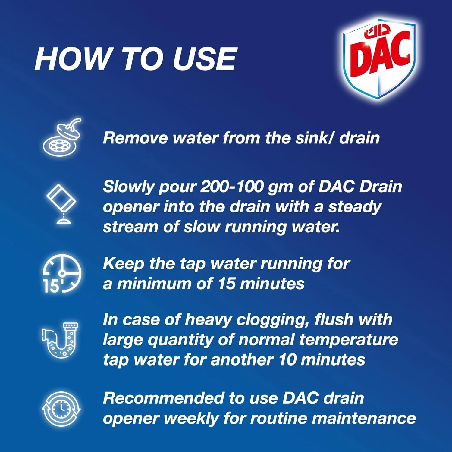 Dac Drain Opener 500Gm - Image 4