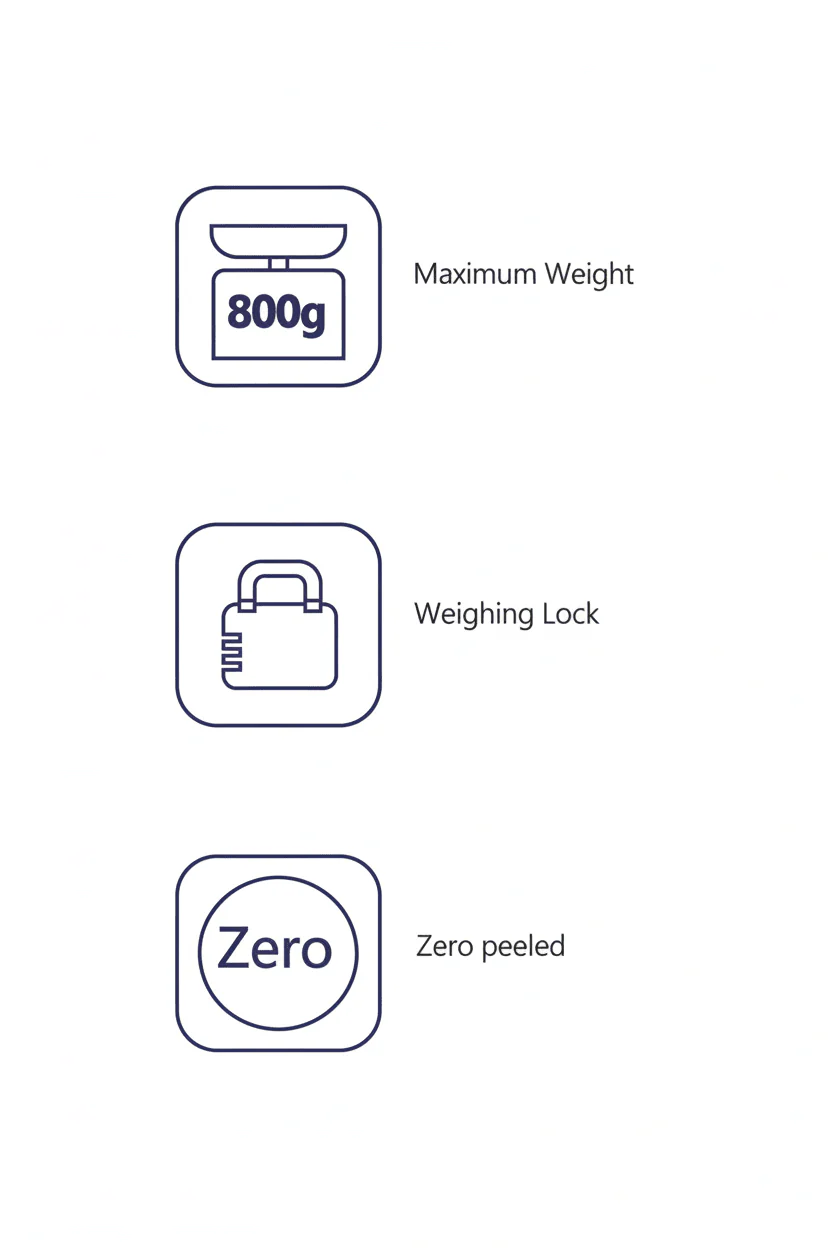 Digital Measure Spoon with LCD Display – BPA-Free Food Grade Kitchen & Pet Feeding Scale Spoon - Image 2