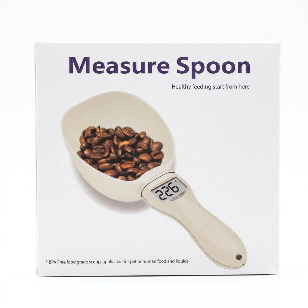 Digital Measure Spoon with LCD Display – BPA-Free Food Grade Kitchen & Pet Feeding Scale Spoon - Image 4