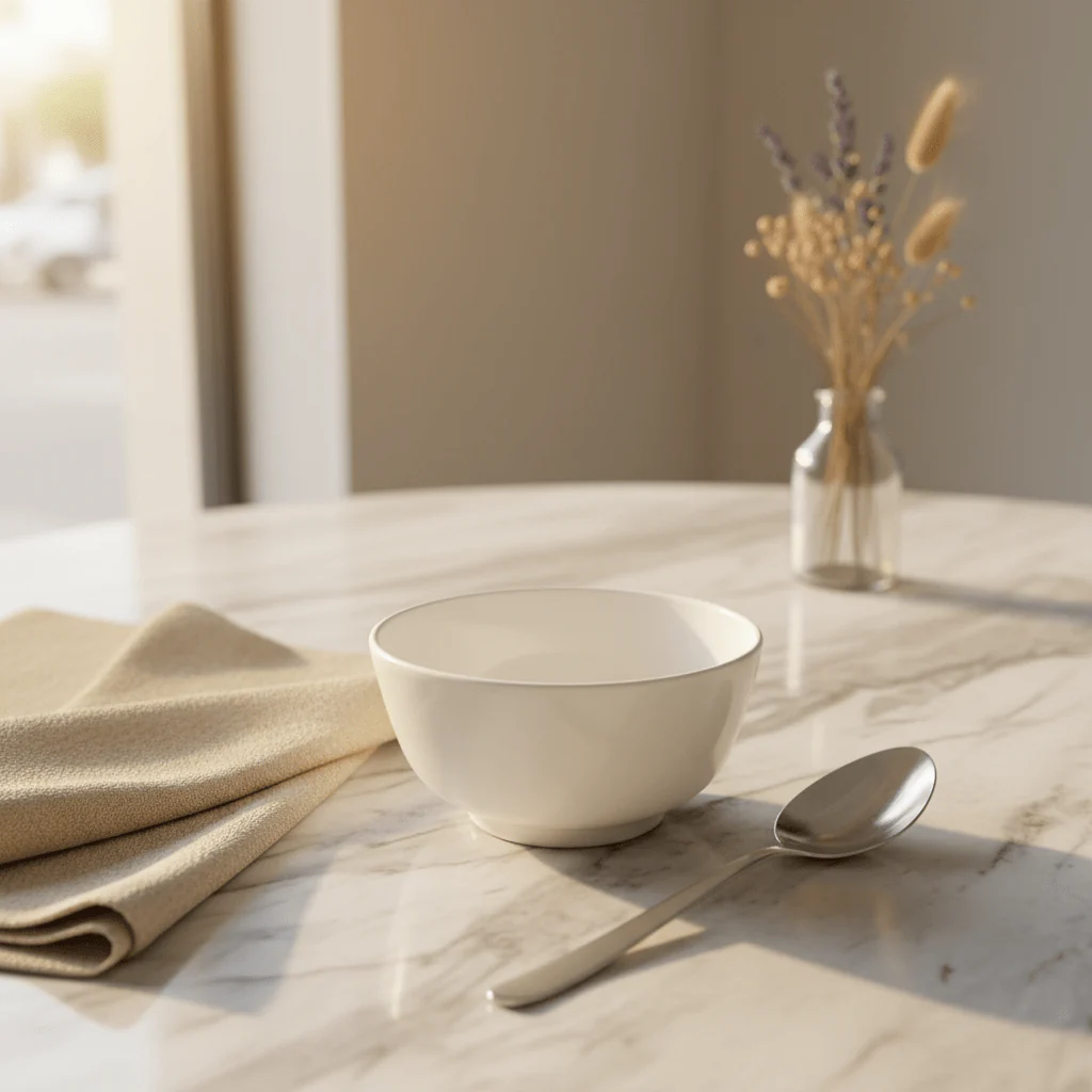 Dine Classic White Melamine Bowl – 4.5" - Image 2