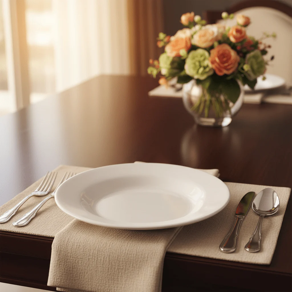 Dine White Melamine Dinner Plate – 10 Inch - Image 2