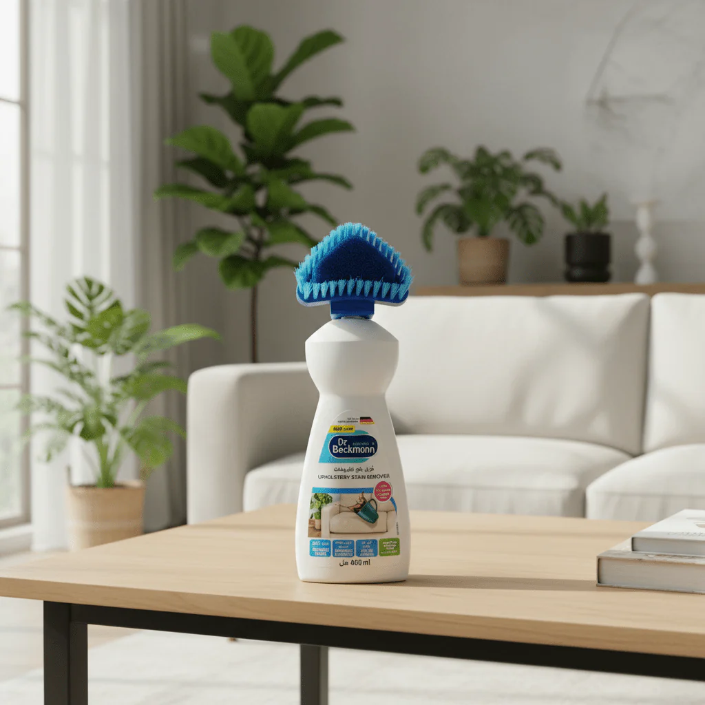 Dr. Beckmann Upholstery Stain Remover with Brush — 400ml - Image 2