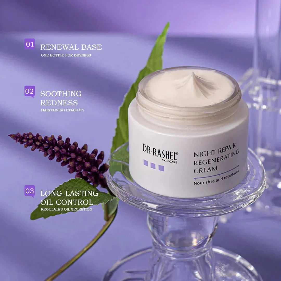 Dr.Rashel Retinol Night Repair Regenerating Cream - 50g, DRL-1947 - Image 4