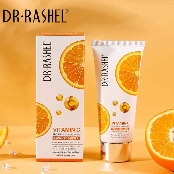 Dr.Rashel Vitamin C Brightening & Anti-Aging Facial Cleanser 80g - Image 2