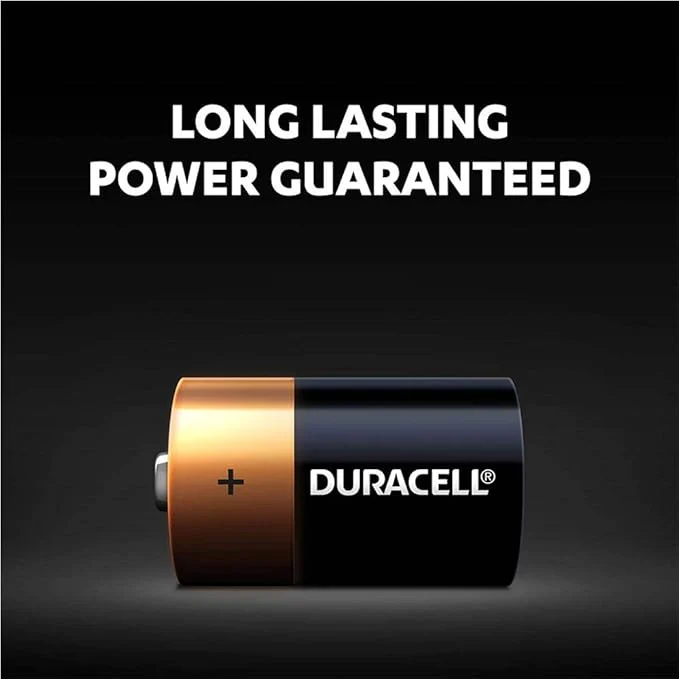 DURACELL Type C Long Lasting Power Guaranteed Battery 1.5V, Pack of 2 - Image 3