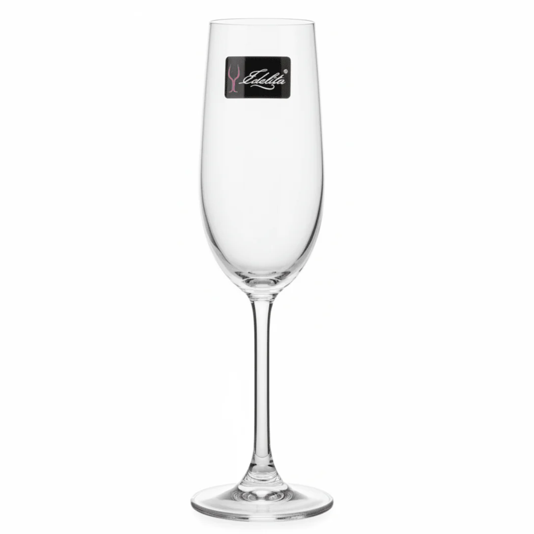 Edelita Compact Fine Wine Glass with Sleek Design for Everyday Dining and Beverage Serving – 250 ml