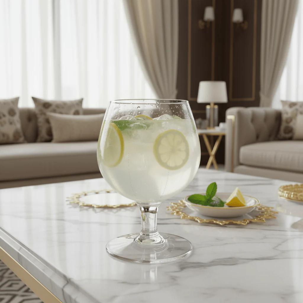Elegance Decorative Acrylic Stem Glass - Elegant Lightweight Wine Glass Style for Parties & Events 250ml - Image 3
