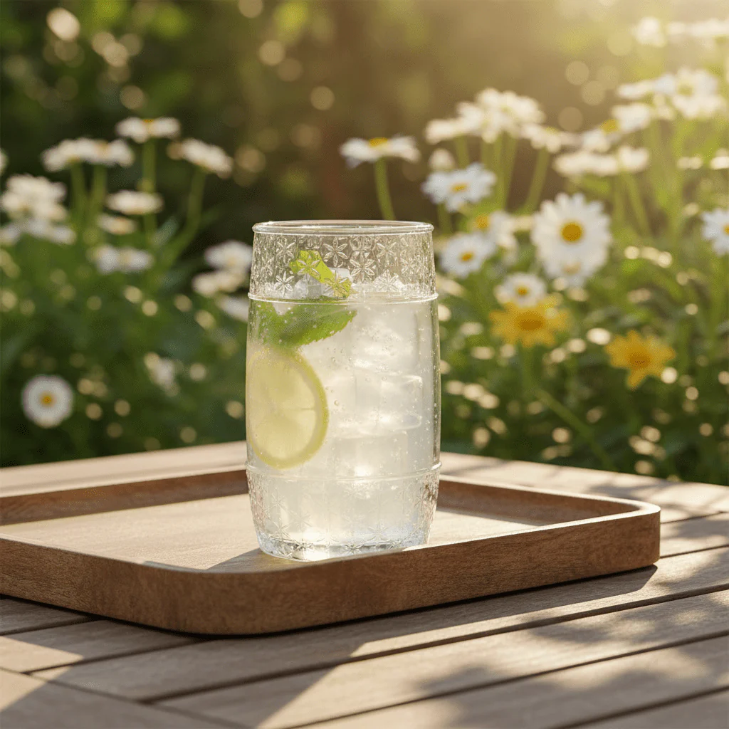 Elegant Premium Acrylic Tumbler - Durable Lightweight Drinkware for Daily Home & Kitchen Use 350ml - Image 3