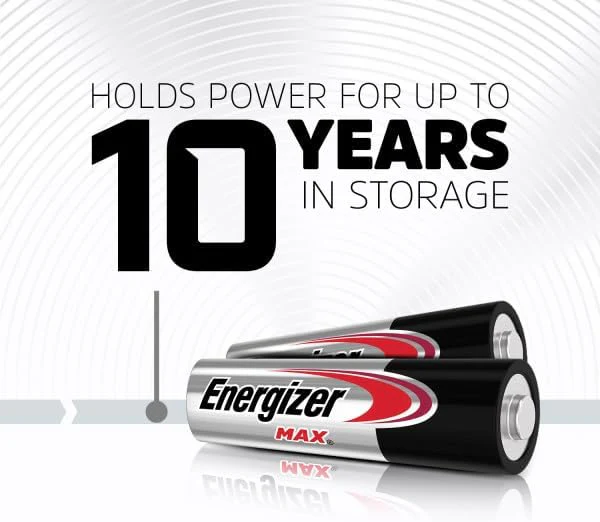 ENERGIZER MAX Alkaline AA Batteries 1.5V, Pack Of 4 - Image 2