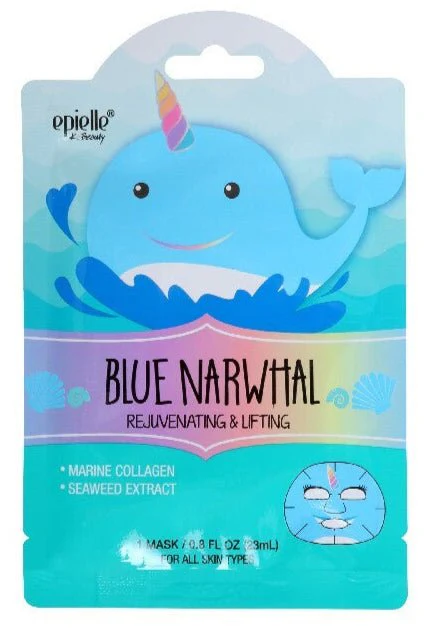 Epielle Facial Mask Blue Narwhal-23ML