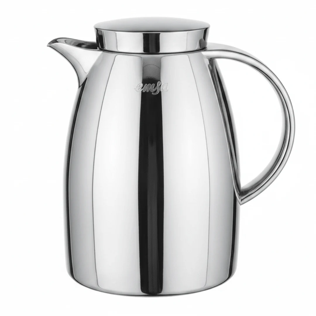 Emsa Vacuum Flask 1L – Mirror Chrome