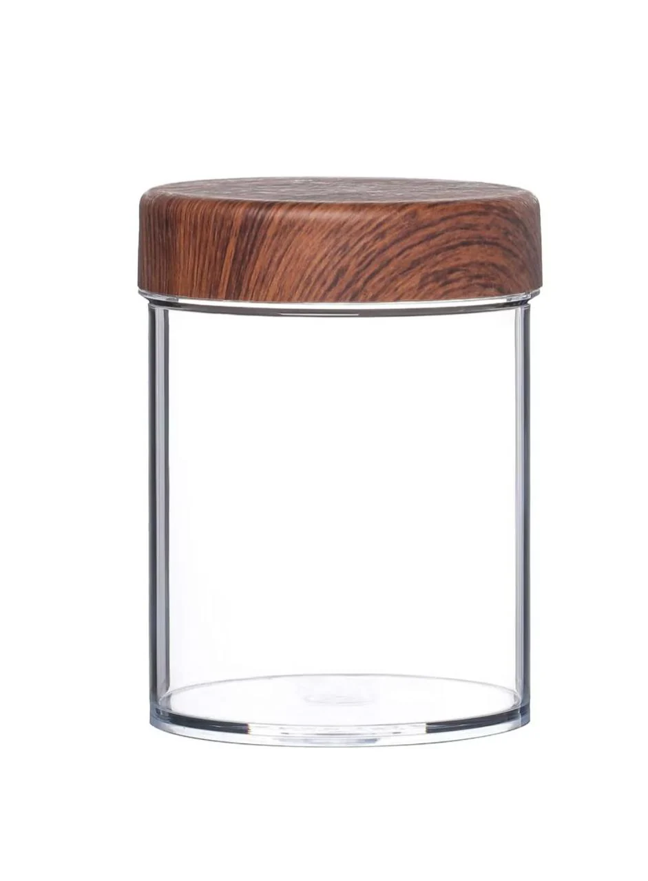 EVELIN Round Plastic Jar 1 Liter-10828M