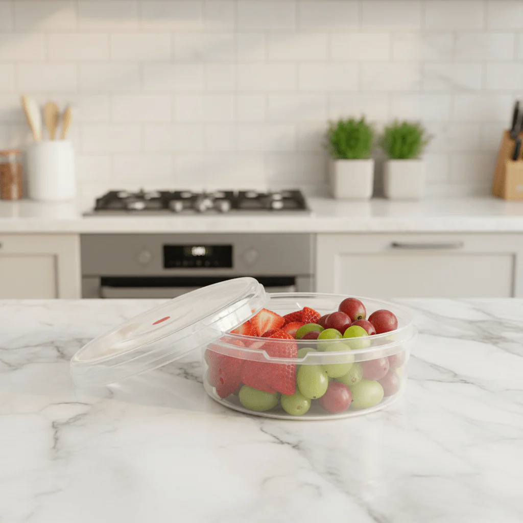 Exclusive Galaxy Round Plastic Airtight Container 1500ml - Image 2