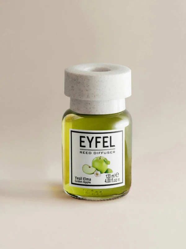 Eyfel Reed Diffuser- Green Apple 120ML - Image 4
