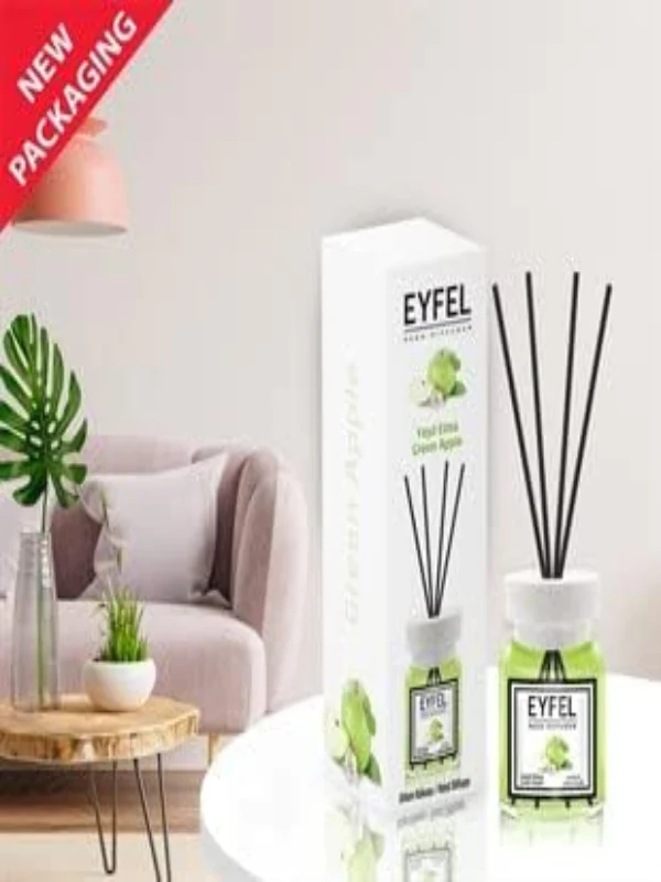 Eyfel Reed Diffuser- Green Apple 120ML - Image 6