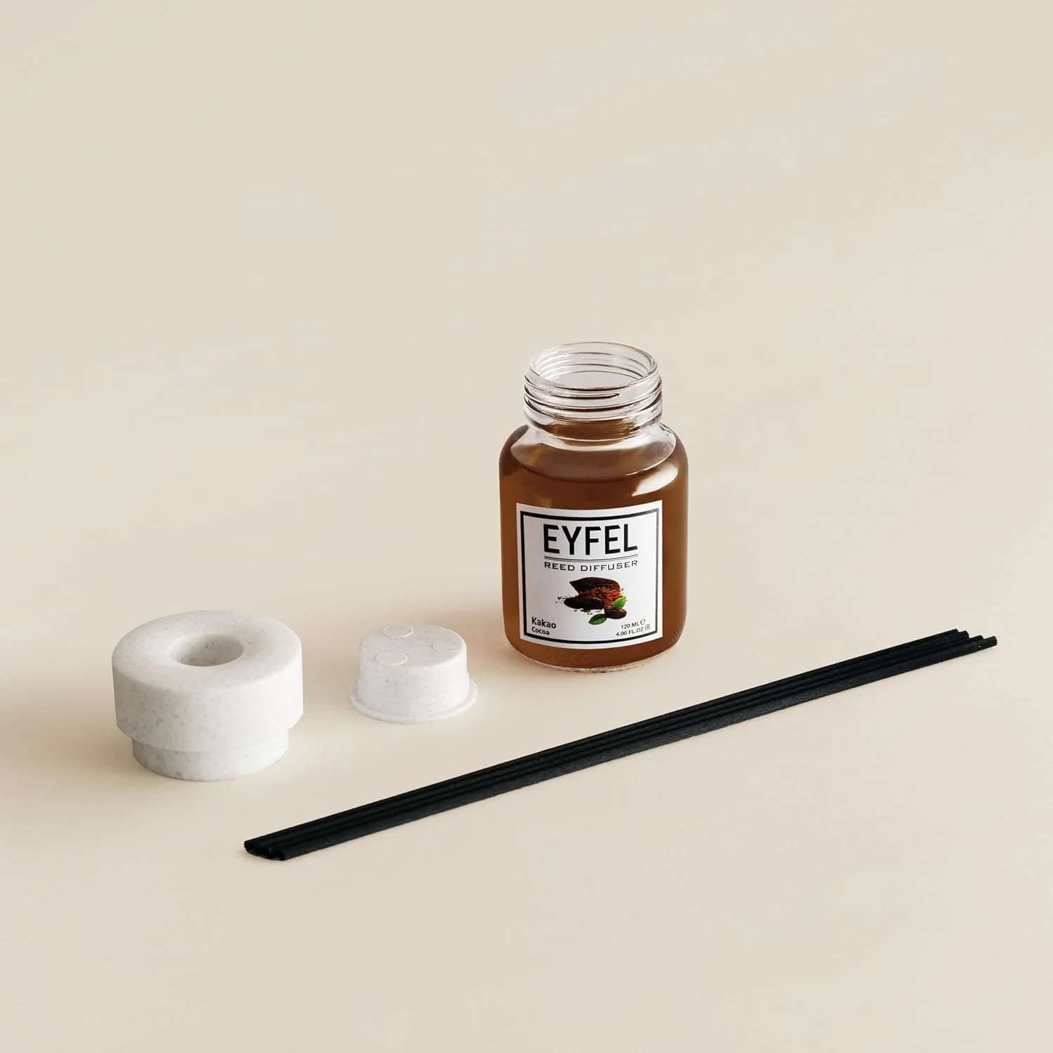 Eyfel Reed Diffuser- Kakao Cocoa 120ml - Image 3