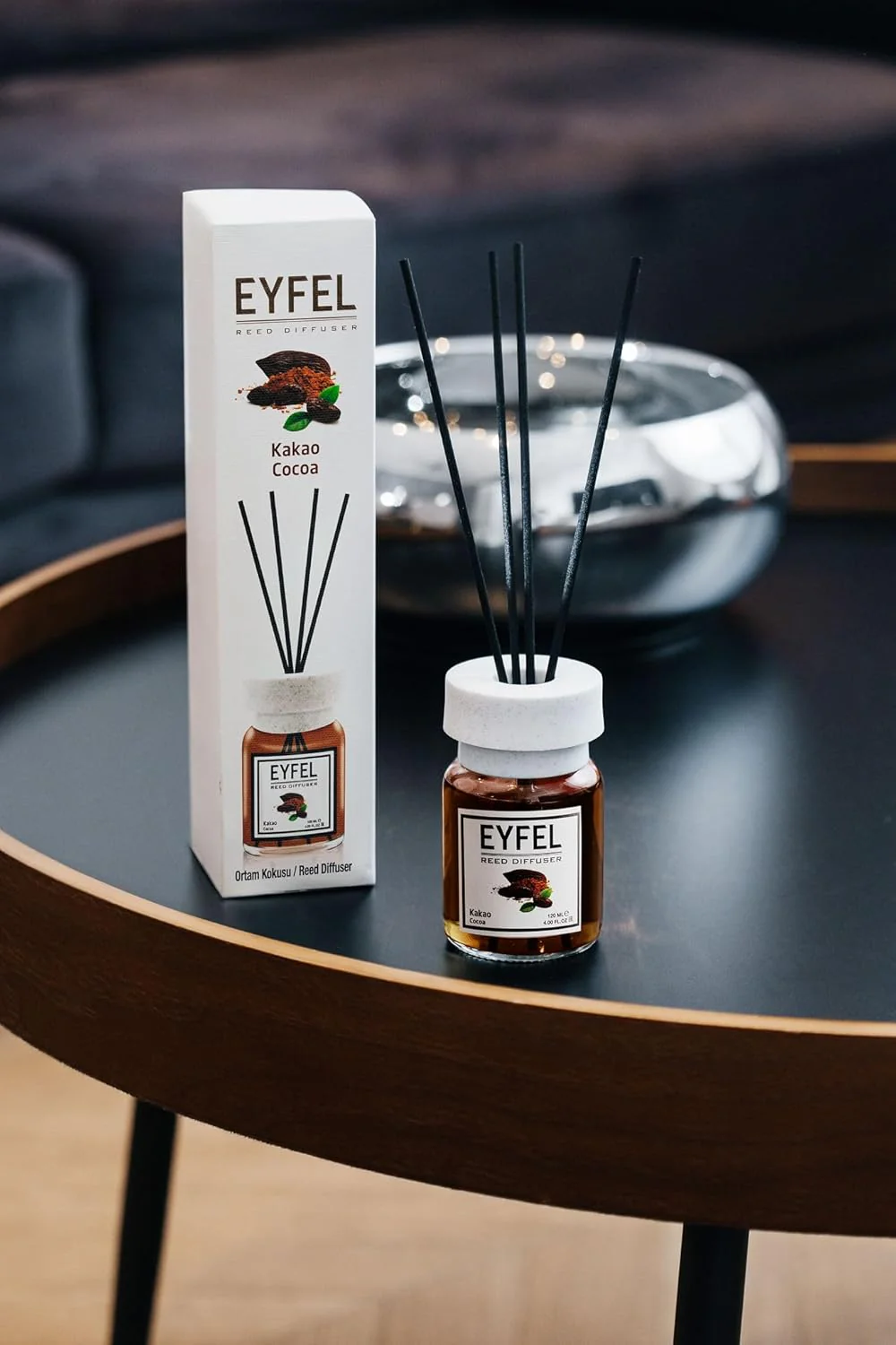 Eyfel Reed Diffuser- Kakao Cocoa 120ml - Image 4