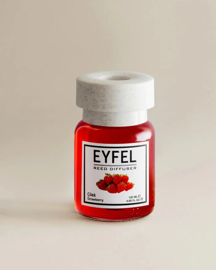 Eyfel Reed Diffuser- Strawberry 120 ml - Image 4