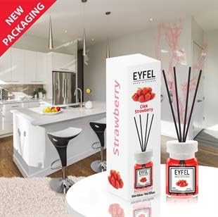 Eyfel Reed Diffuser- Strawberry 120 ml - Image 5