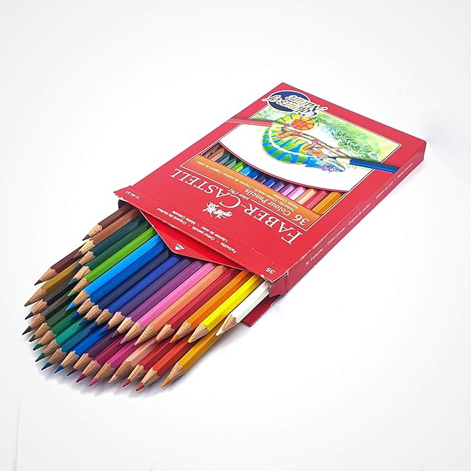 Faber-Castell Colours Of Nature Colour Pencils 36 In A Cardboard Box, Assorted, 114431 - Image 2
