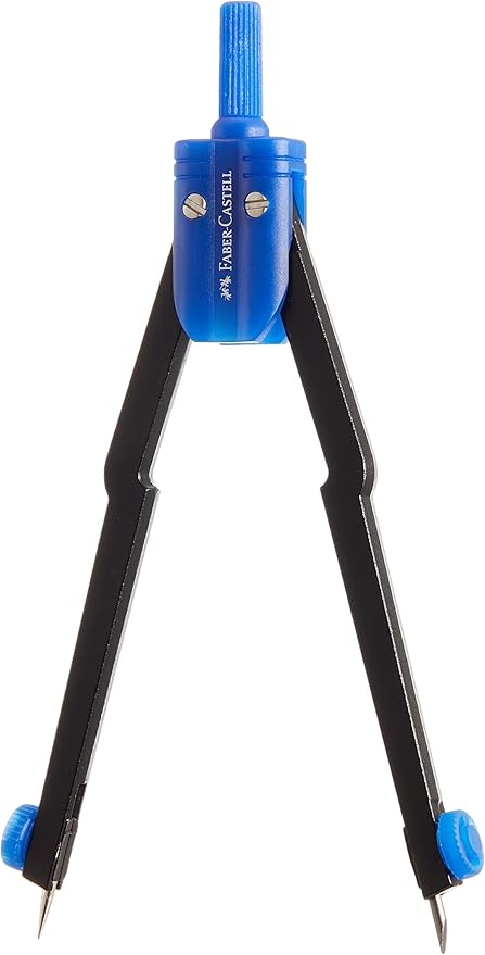 Faber-Castell Compass For School & College, Assorted Colours - Image 2