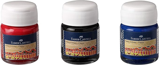 FABER-CASTELL  Fabric Colors - 6 Shades 10ml - Image 3