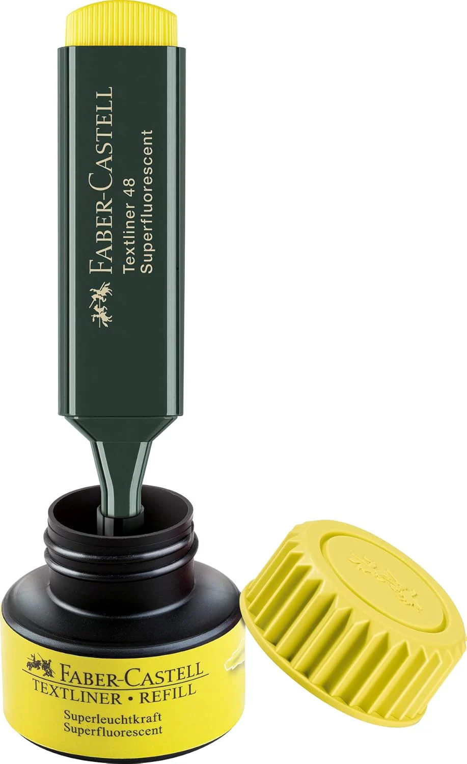 Faber-Castell Textliner Chisel Tip Highlighter Refill-4Pcs - Image 2