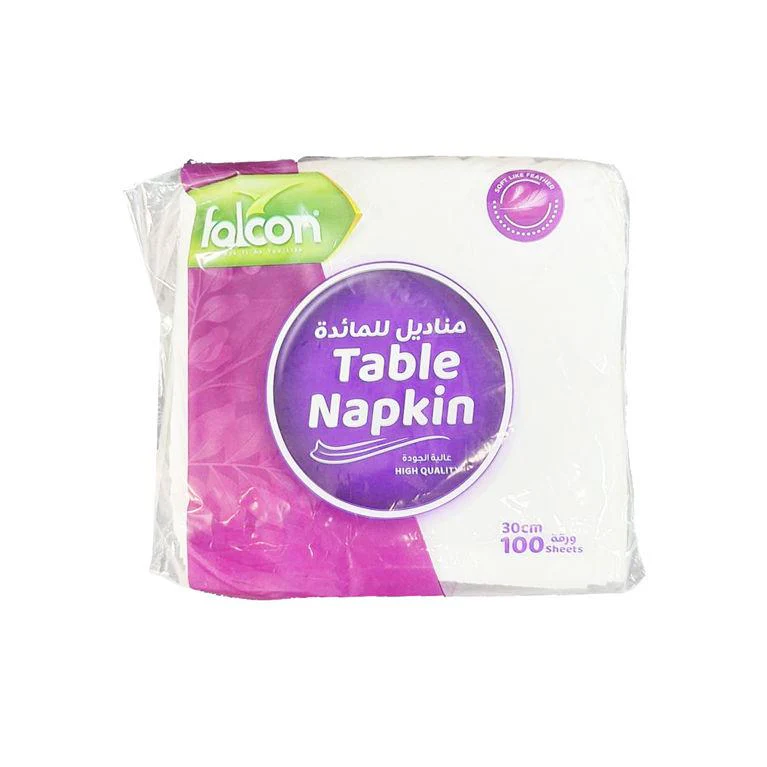 Falcon 100 Sheets Soft Table Napkin 30cn*30cm