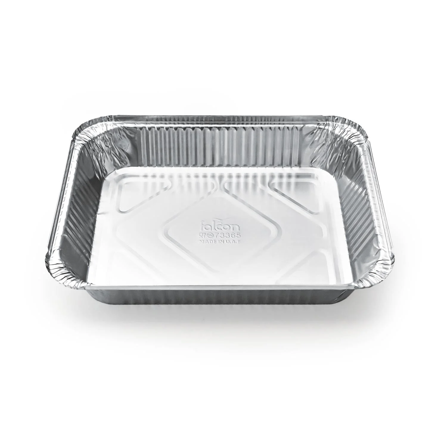 Falcon 12pcs Rectangular Aluminium Container with Lid 25.6cm*32.6cm*6cm- 73365 - Image 2