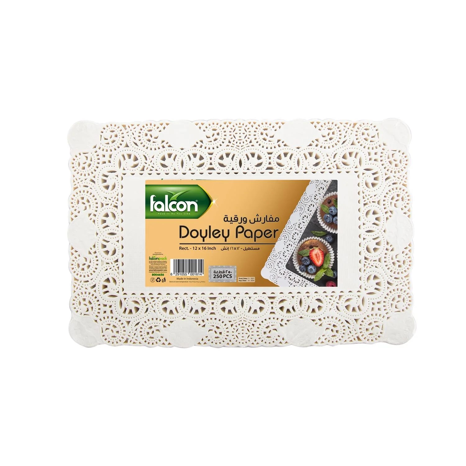 Falcon 250pcs Rectangular Doyley Paper 30cm*40cm