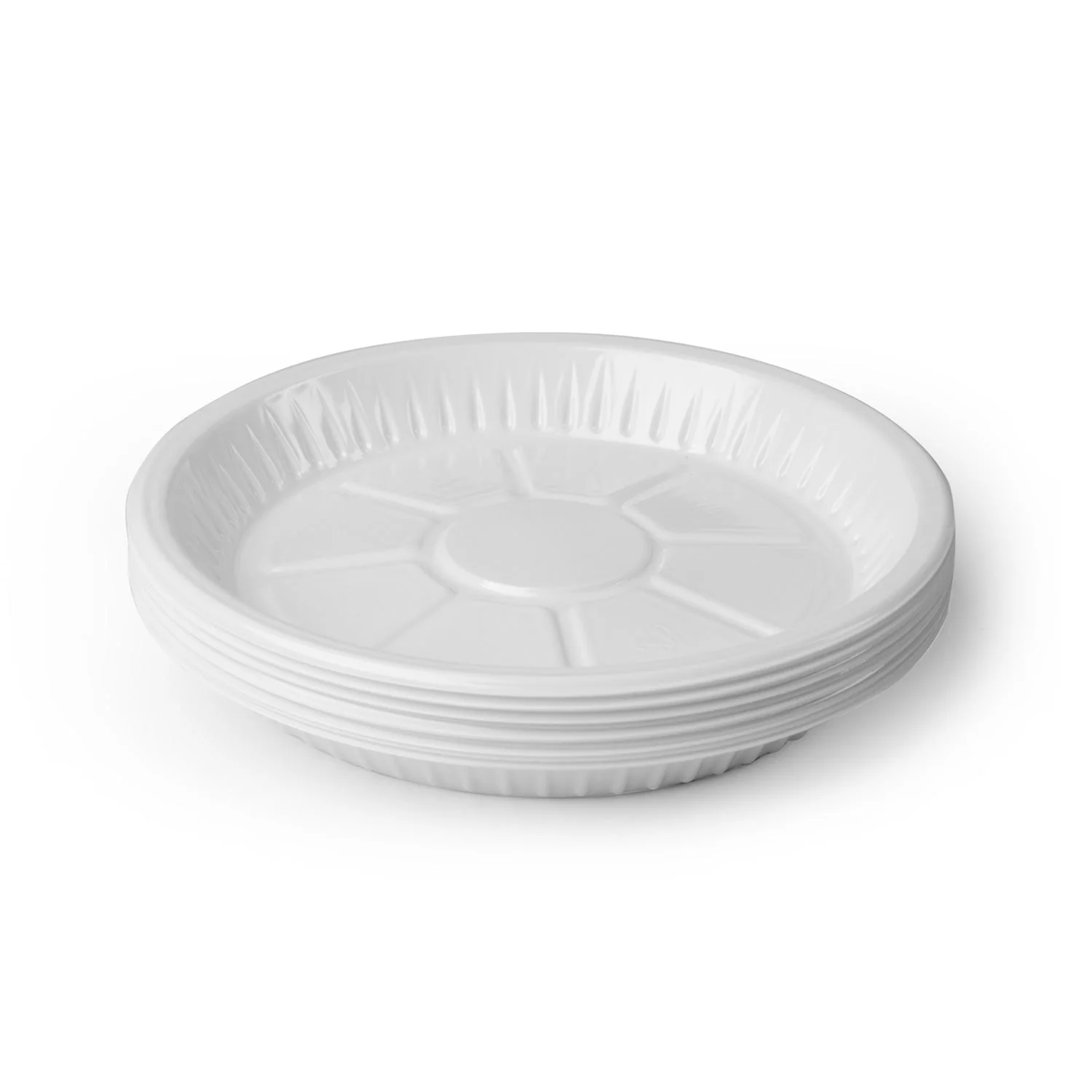 Falcon 25pcs Disposable Plastic Plate 22cm - Image 2