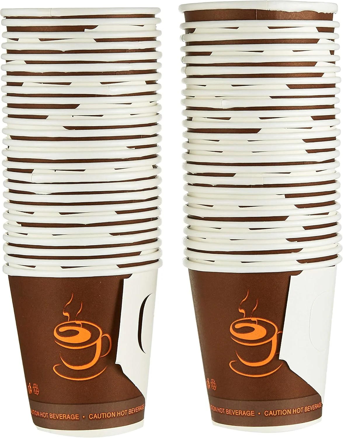 Falcon 7oz Paper Cups with Handle – 50 Pieces Pack - Image 2