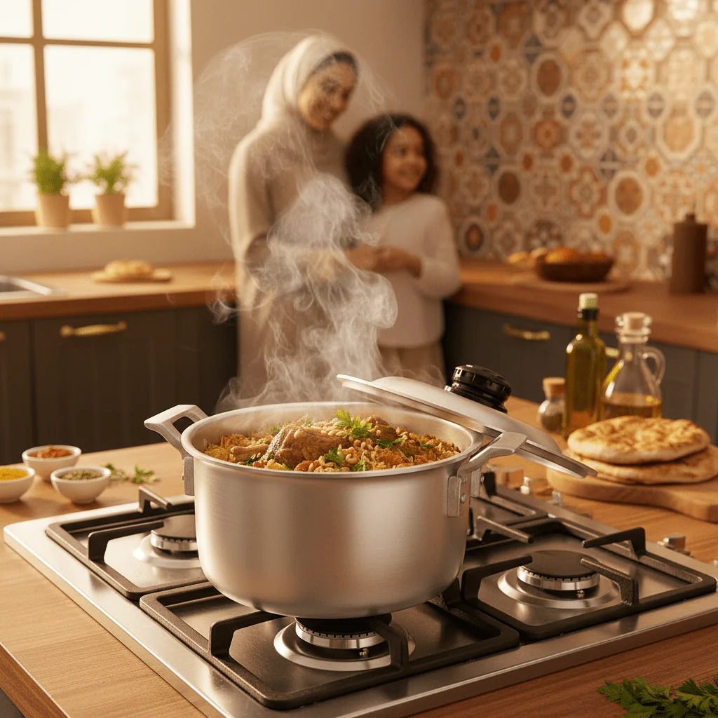 Falcon Aluminium Cooking Pot  with Lid No.4, 27cm*12cm - Image 2