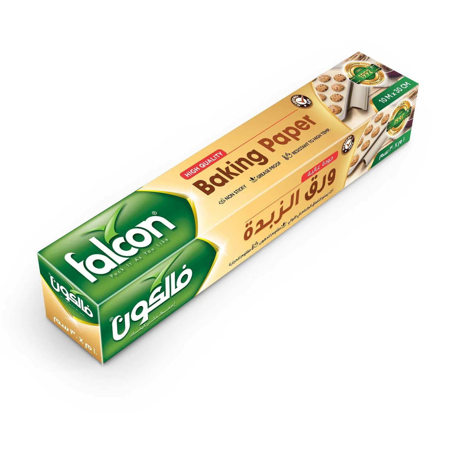 Falcon High Quality Grease Proof Baking Paper 10m*30cm