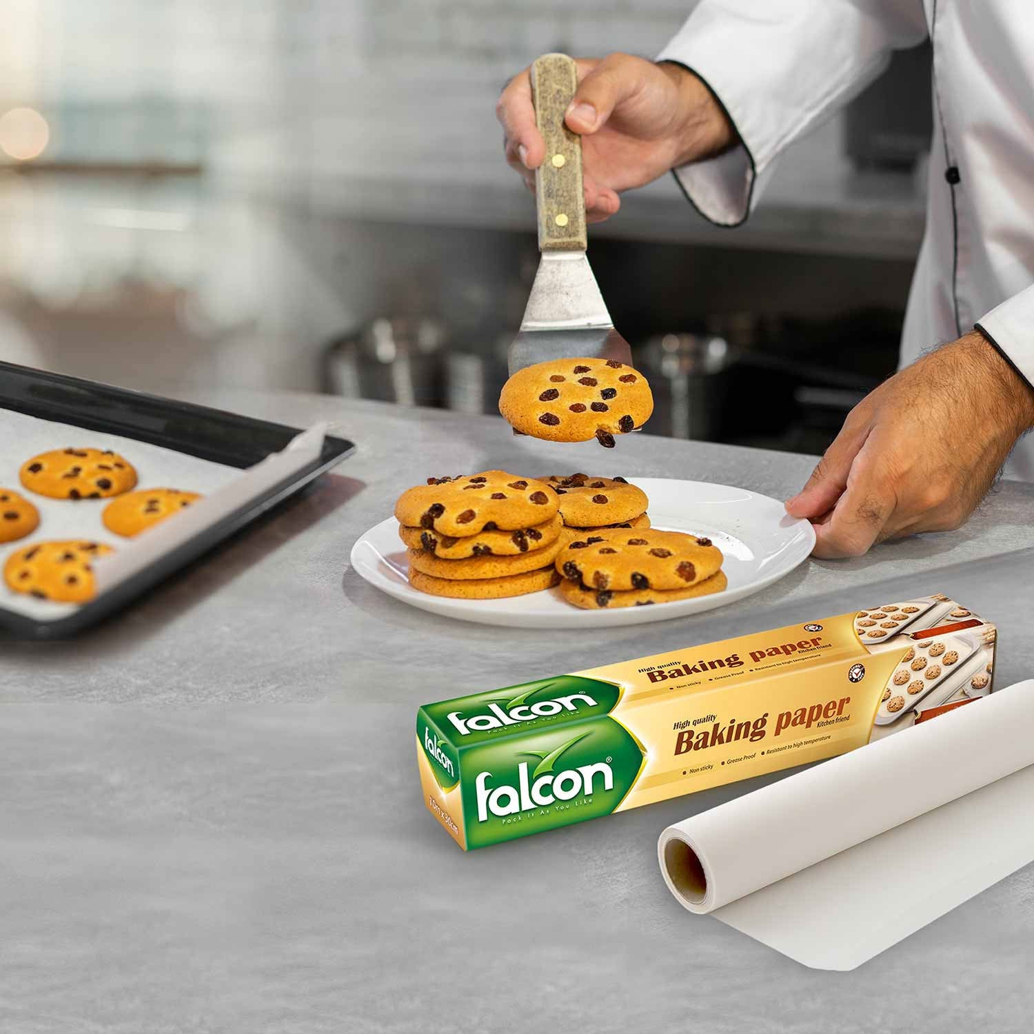 Falcon High Quality Grease Proof Baking Paper 10m*30cm - Image 3
