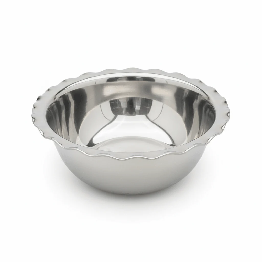 Falcon Stainless Steel Serving Snack Bowl – 20 cm