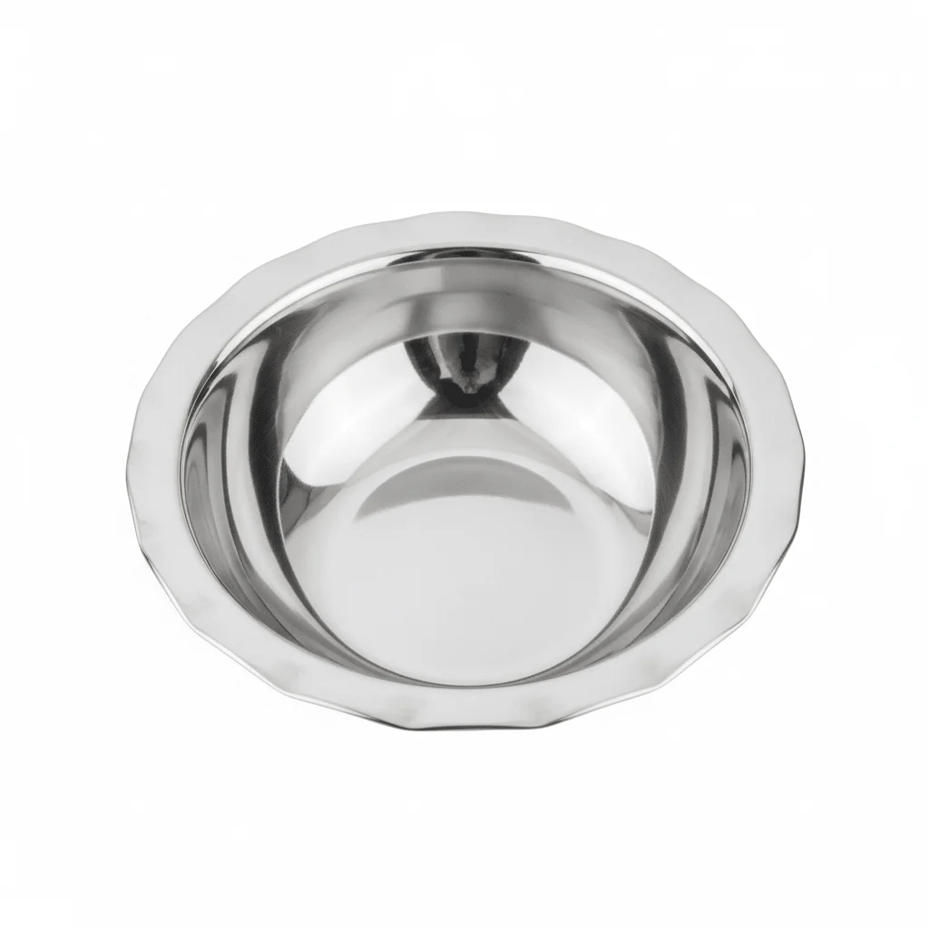 Falcon Stainless Steel Serving Snack Bowl – 14 cm