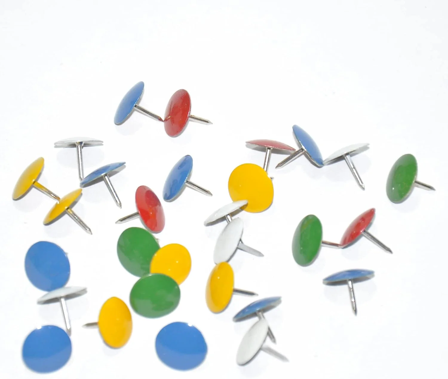 FIS FSDPJ9058 Color Thumb Tacks 100-Pieces, 11.5 mm x10 mm Size - Image 2