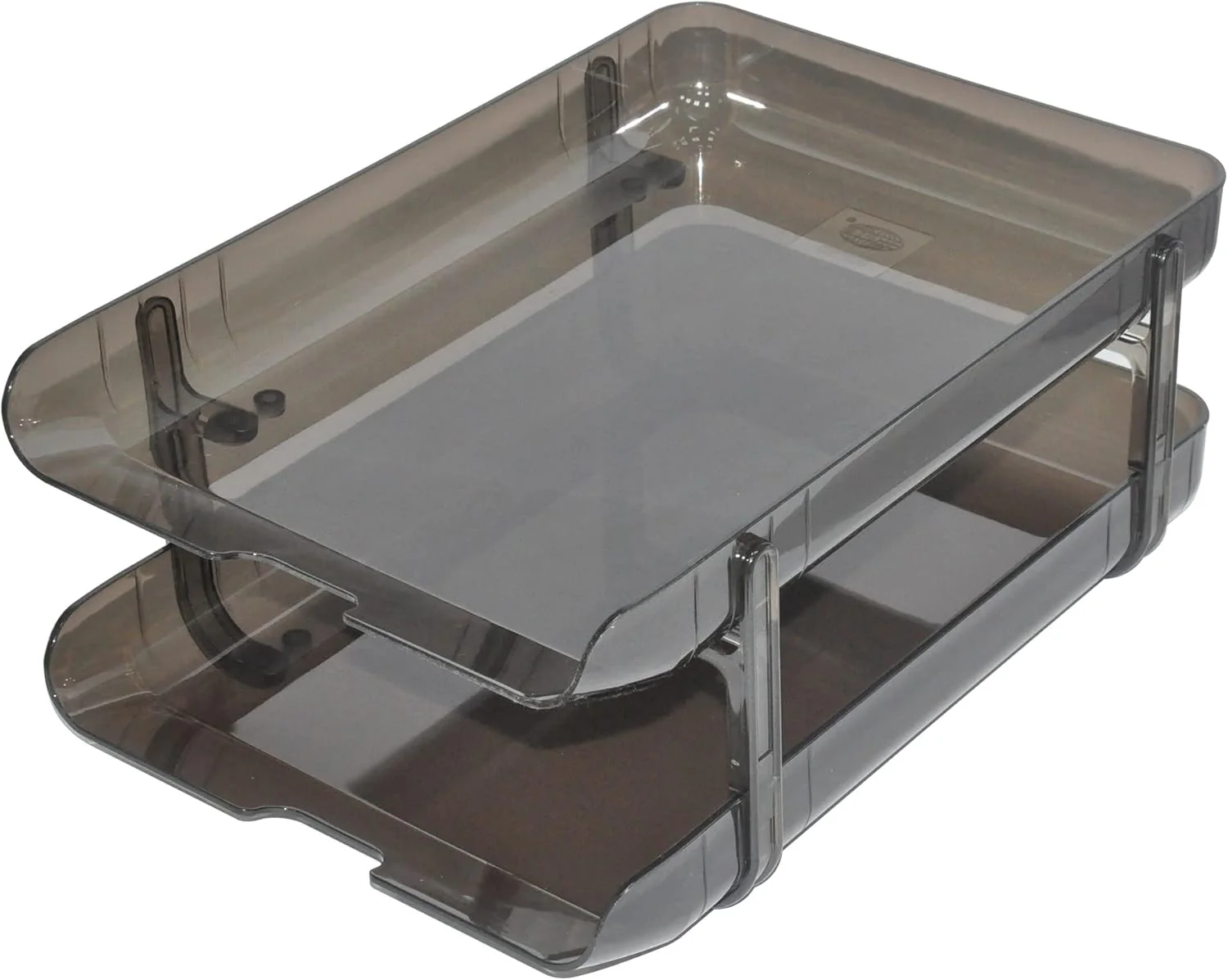 FIS FSOT9002 Flexible Stacking 2-Tier Document Tray – Smoky