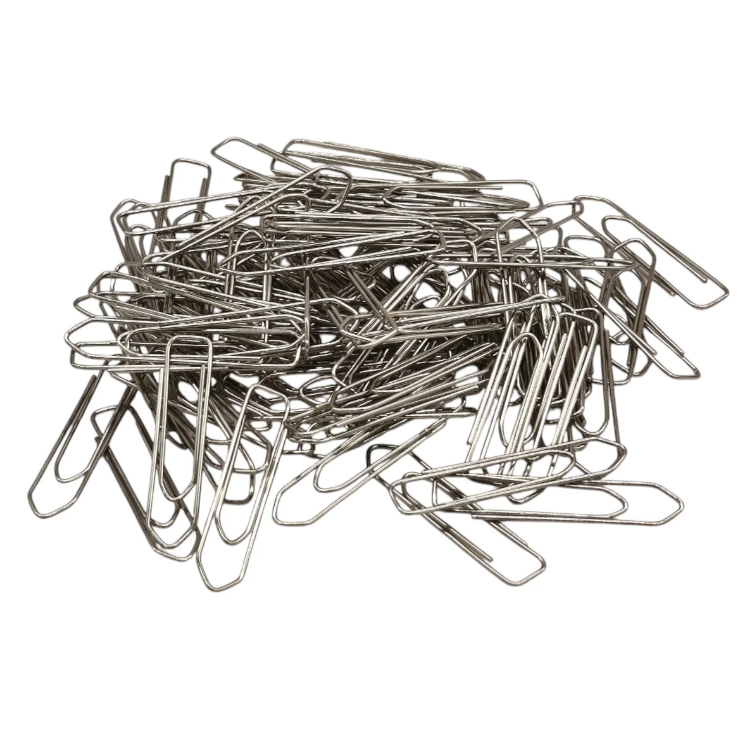 FIS Silver Paper Clips 50MM Office Paperclips Each Size For Easy 100Pcs - Image 3