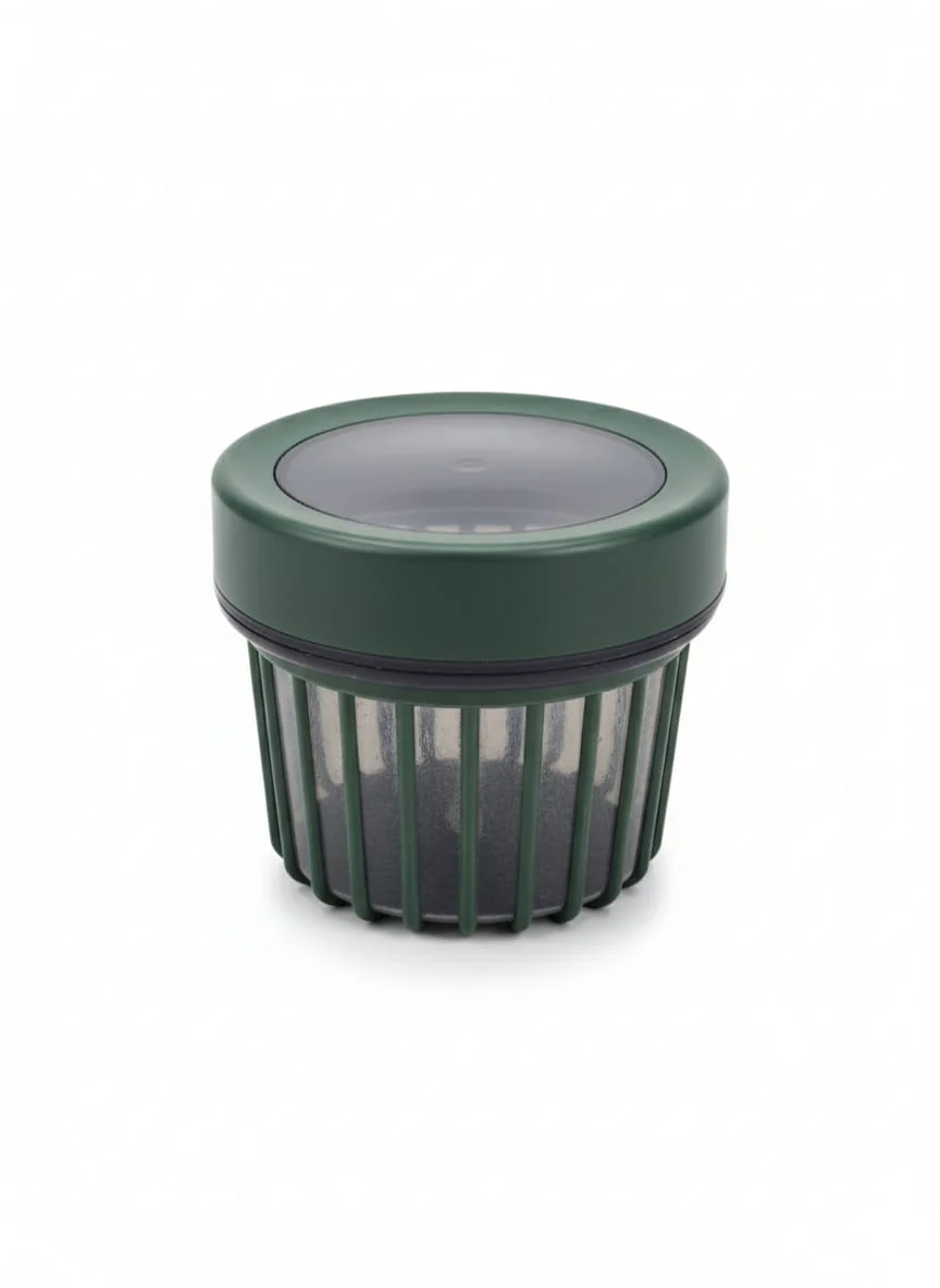 FOLYLIFE 500ml Plastic Storage Container – Small Airtight Box, Dark Green Color for Food & Snacks - Image 2