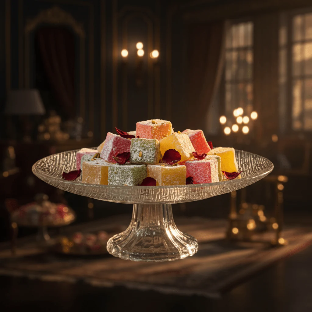 Crystal Footed Glass Candy Plate — 20×8 cm - Image 3