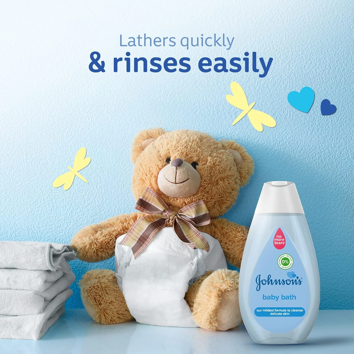 Johnson's Baby Bath No More Tears – Gentle Cleansing Formula 200ml - Image 4
