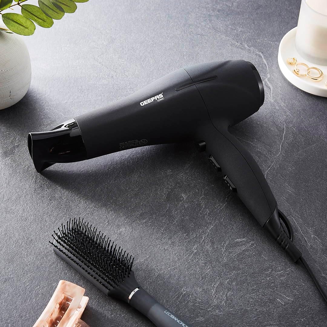 Geepas GHD86019 2200W Powerful Hair Dryer - 2-Speed & 3 Temperature Settings - Salon Quality with Cool Shot Function for Frizz Free Shine - Portable Hair Dryer - Image 7