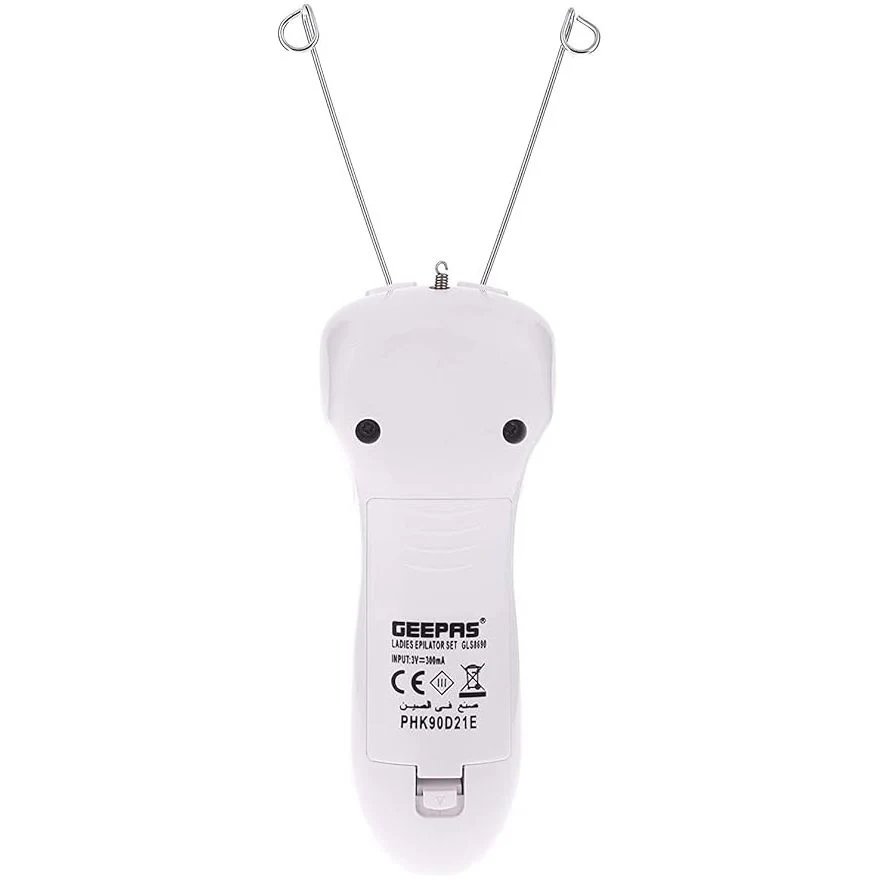 Geepas-Ideal for All Skin Types Rechargeable Ladies Epilator Set GLS8690 - Image 2