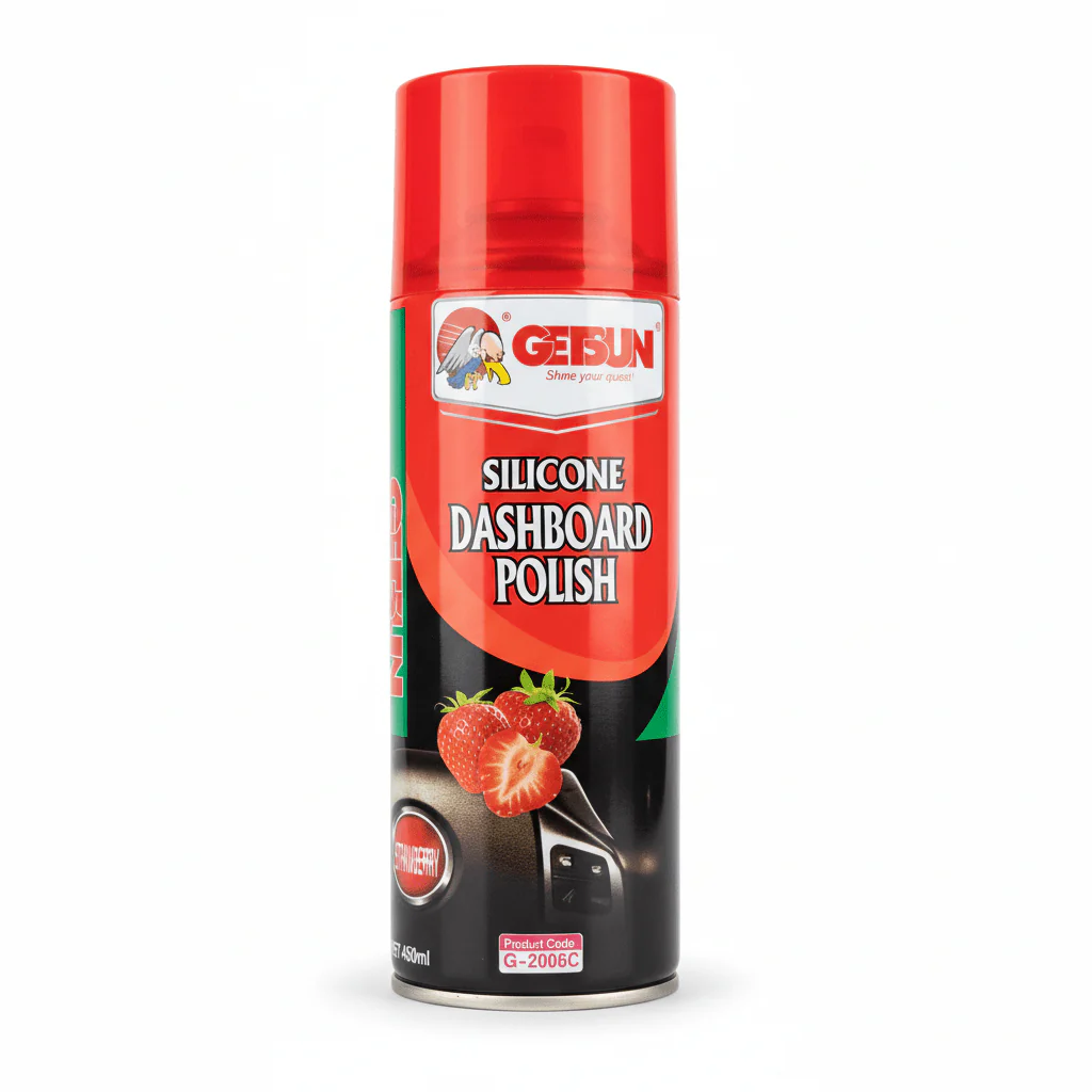 Getsun Silicone Dashboard Polish – Strawberry Scent-450ml