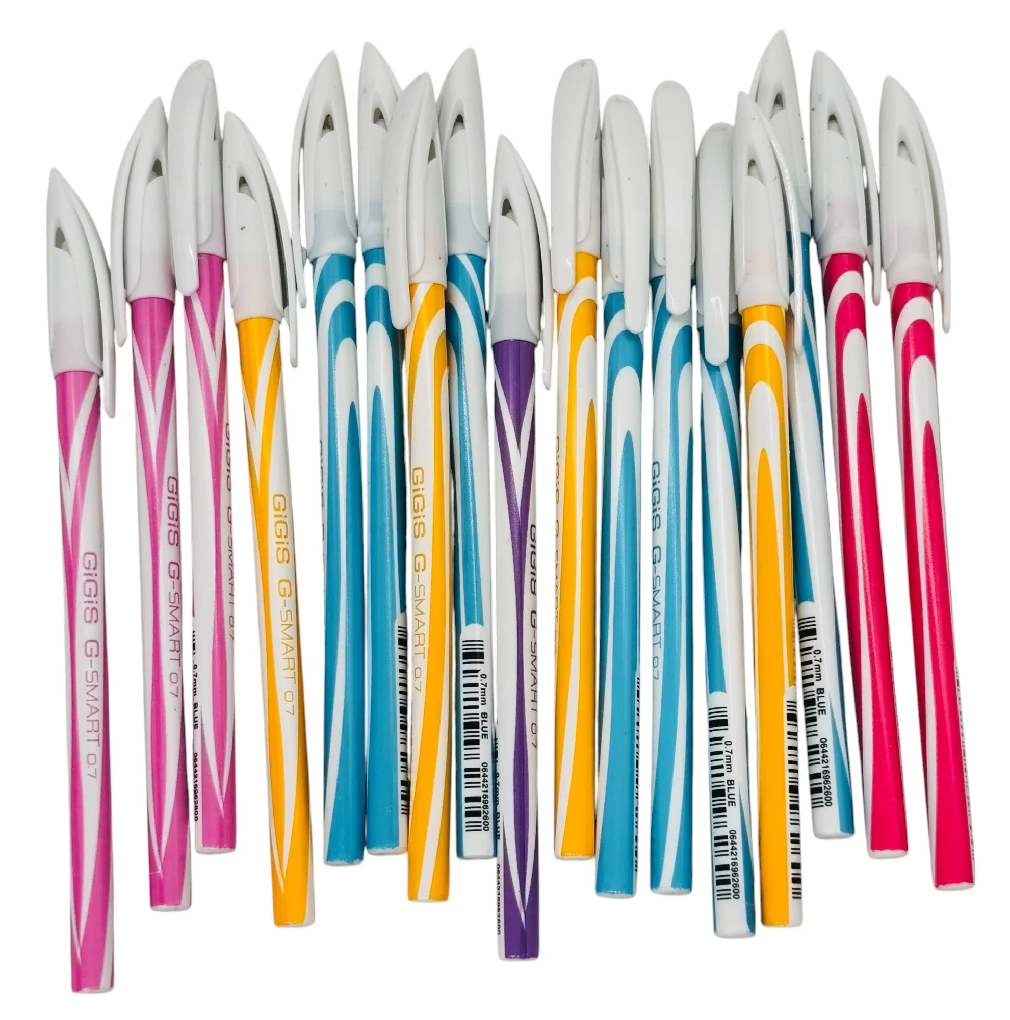 GIGIS 40pcs Unimax G-Smart 0.7mm Ball Point Pen, Blue